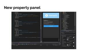 New property panel
 