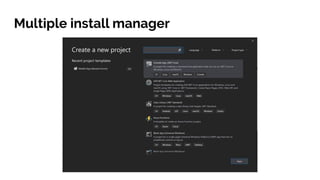 Multiple install manager
 