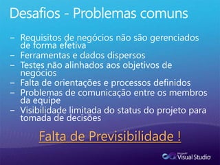 Falta de Previsibilidade !
 