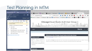 Test Planning in MTM
 