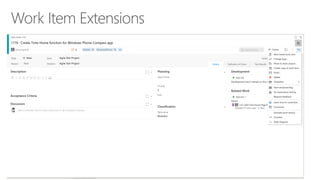 Work Item Extensions
 