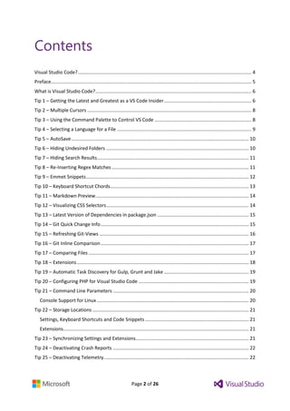 VISUAL STUDIO CODE TIPS AND TRICKS VOL 2 PDF visual data 7