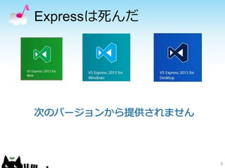 Expressは死んだ
6
次のバージョンから提供されません
 