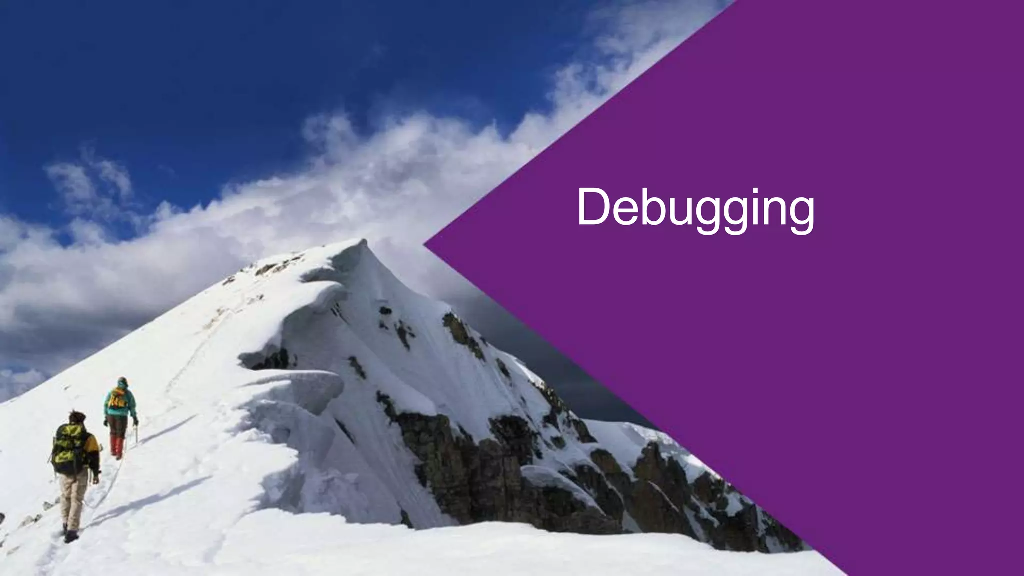 Debugging