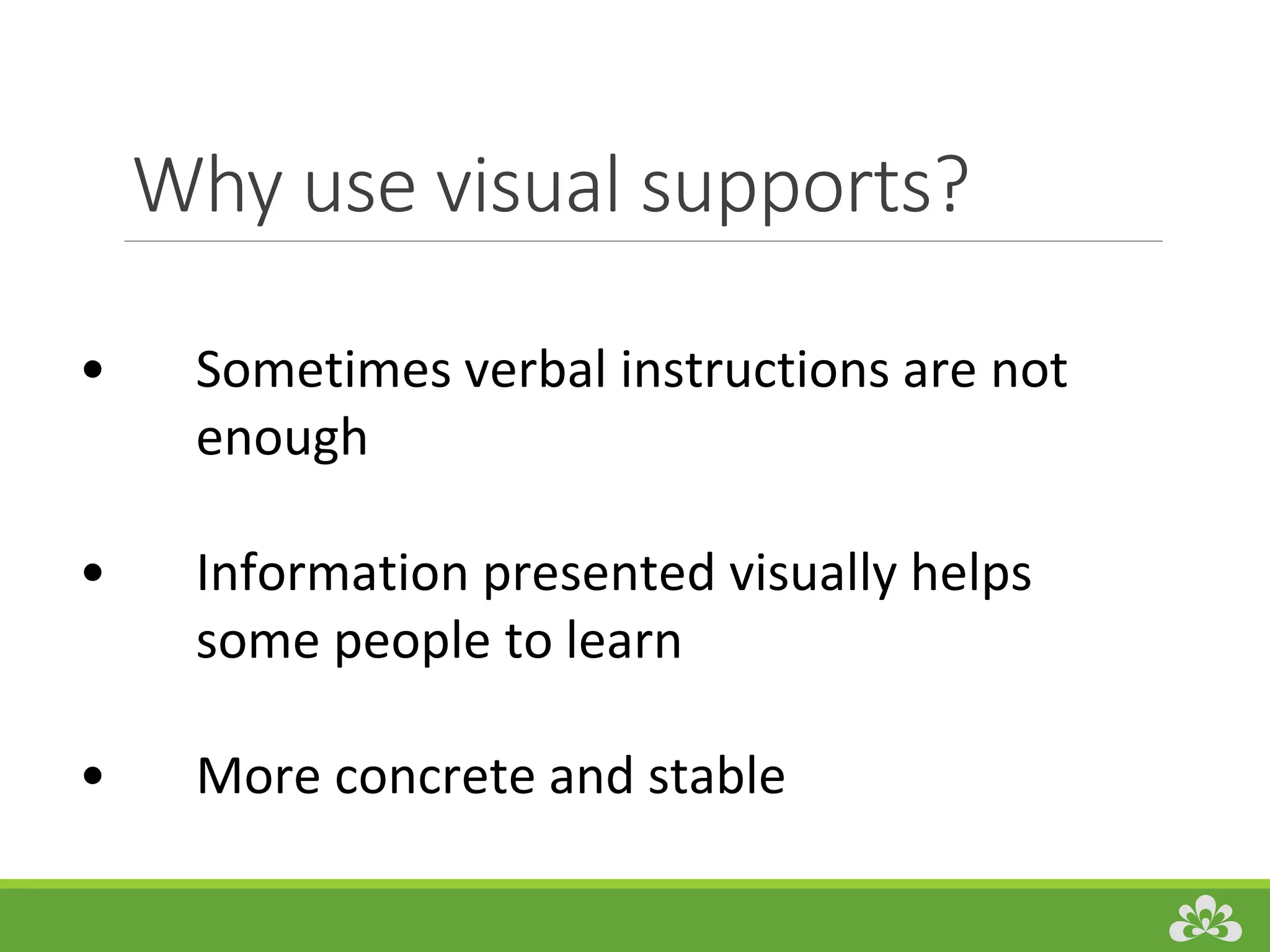 Visual supports and literacy strategies for people with disabilities in ...