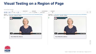 Visual Testing on a Region of Page
12
Insert > Header & Footer > tick Footer box > Apply to all |
 