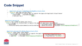 Code Snippet
9
Insert > Header & Footer > tick Footer box > Apply to all |
 
