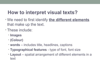 Visual text comprehension | PPT