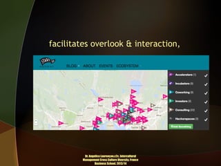 facilitates overlook & interaction,

Dr. Angelica Laurençon.c2c. Intercultural
Management Cross Culture Diversity. France
Business School. 2013/14

 