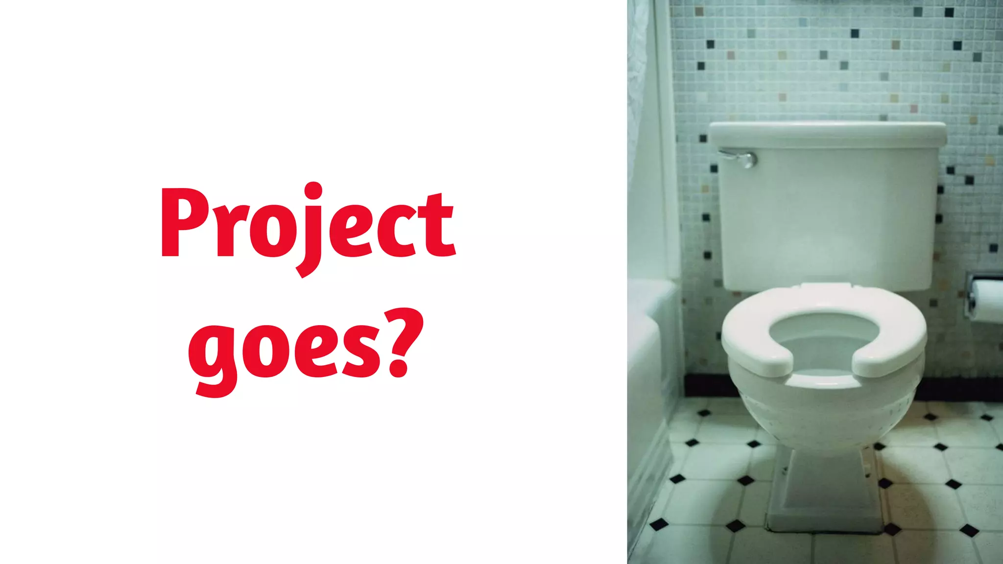 SHARE 2012 | 14
Project
goes?
 