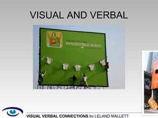 Visual verbal connections | PPT