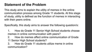 Visual Vernaculars: Exploring Meme Utility in Grade 11 Online ...