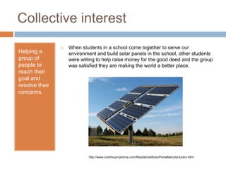 CooperationCooperation is the act of coming together as a team to reach a goal, and being willing to work with a combined effort.When students go down to Mexico to help build homes for those less fortunate, everyone has to cooperate and work together in order to get the houses done.http://news.therecord.com/sections/Faith/YourSpace