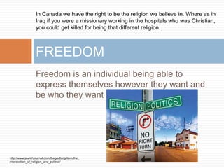 Self interest is a concept in which individuals are responsible for themselves with their own freedom.Self-interesthttp://www.google.ca/images?um=1&hl=en&safe=active&biw=1419&bih=694&tbs=isch%3A1&sa=1&q=doing+school+work&aq=f&aqi=g1g-m2&aql=&oq=&gs_rfai=An example is us working hard towards our goals in school so that we can have a the job we want in the future.
