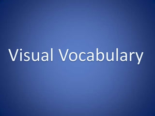 Visual Vocabulary 