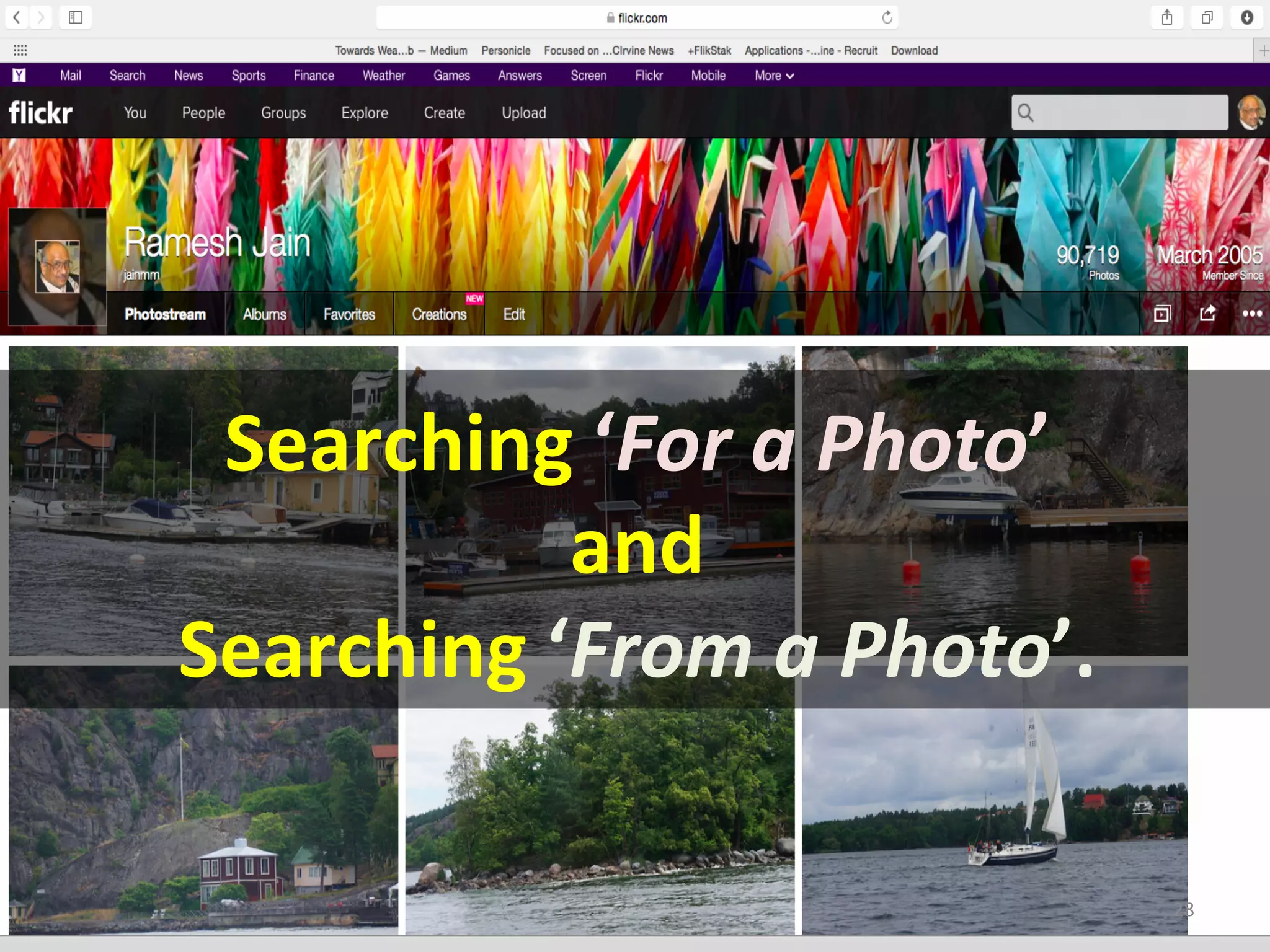 Searching	
  ‘For	
  a	
  Photo’	
  	
  
and	
  	
  
Searching	
  ‘From	
  a	
  Photo’.	
  
28	
  
 