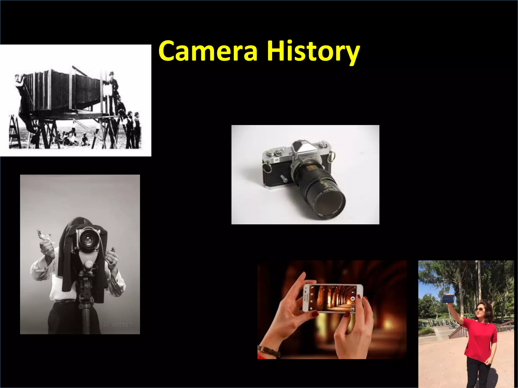 Camera	
  History	
  
 