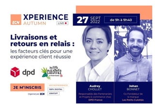 ECN Xperience Autumn : Programme complet