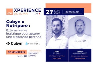ECN Xperience Autumn : Programme complet