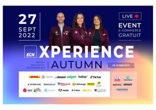 ECN Xperience Autumn : Programme complet