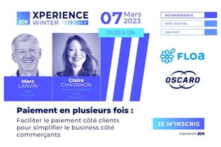 ECN Xperience WINTER : Le Programme