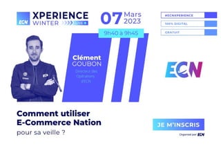 ECN Xperience WINTER : Le Programme