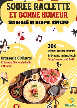 Soiree Raclette Commercants Miramas