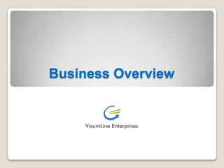Business Overview 