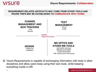 Visure Solutions - Requirements Engineering Software -Corporate ...