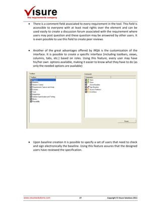 Visure Solutions Sytems Engineering The Requirements Solution | PDF
