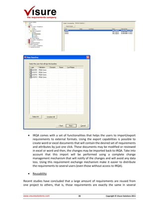 Visure Solutions Sytems Engineering The Requirements Solution | PDF