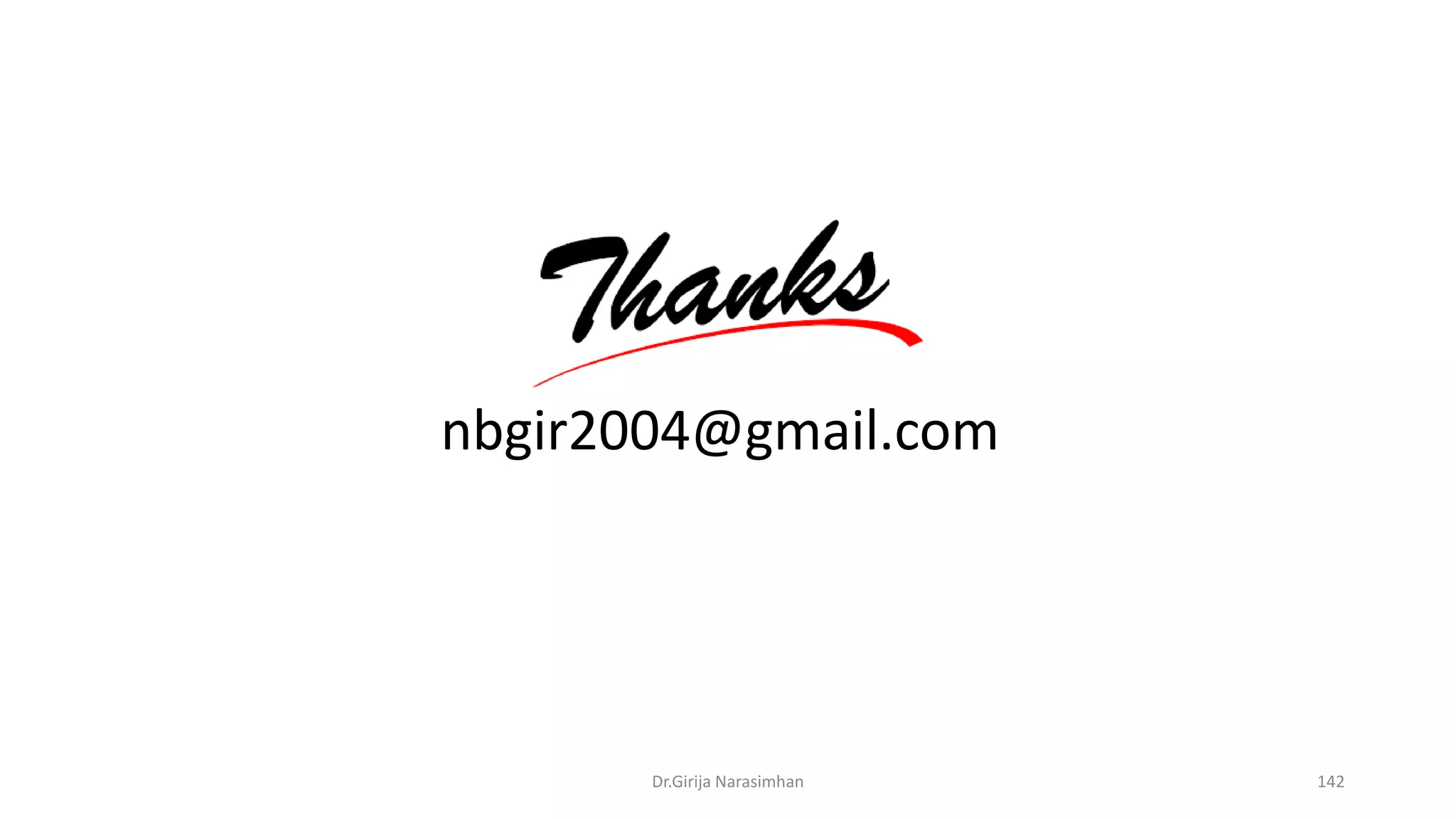 Dr.Girija Narasimhan 142
nbgir2004@gmail.com
 