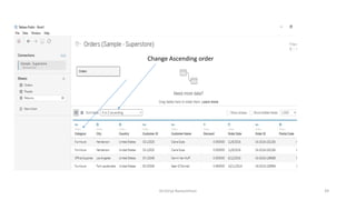 Visualization using Tableau | PPTX