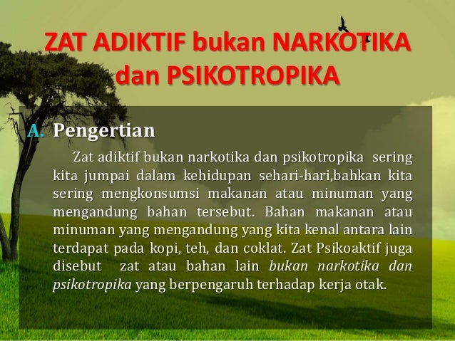 Zat Adiktif Lainnya