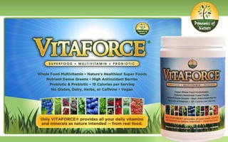 Vitaforce Super Food Supplement