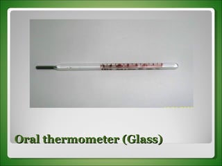 Oral thermometer (Glass) 