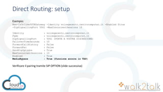 CCI2018 - Microsoft Teams Direct Routing: scenari, setup e routing ...