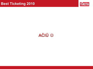 Best Ticketing 2010 