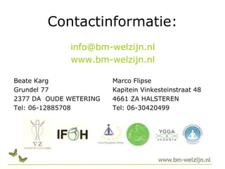 bewegen en ontspanning 