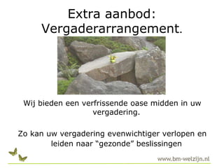 vermindering van ziektekostenDat bereiken wij door:balans scheppen in lichaam en geest