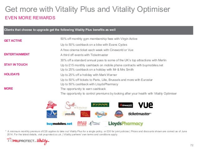 vitality evans cycles discount
