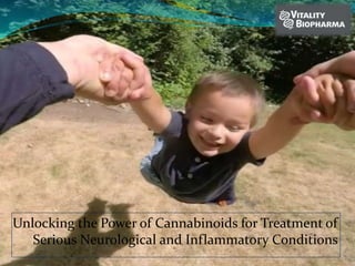 Unlocking the Power of Cannabinoids for Treatment of
Serious Neurological and Inflammatory Conditions
 