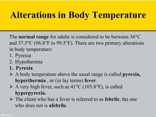 Pyrexia Temperature Range vital signs, blood pressure, temperature.pdf