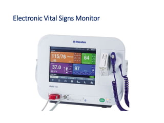 Electronic Vital Signs Monitor
 