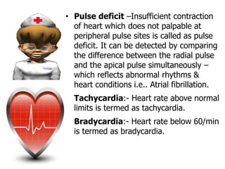 Pulse Deficit Method Vital Signs.ppt