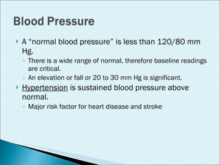 Normal Bo Vital signs power point black module | PPT