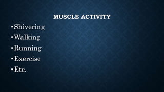 THYROXINE OUTPUT
Thyroid hormone is the hormone that controls
your body’s metabolism, the process in which
your body trans...