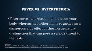 HYPOTHERMIA (HI-POE-THUR-ME-UH)
• Hypothermia is a medical emergency that occurs when your
body loses heat faster than it ...