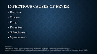 5 TYPES OF FEVER
Reference:
Mayo Clinic Staff (2022). Hypothermia - Symptoms and Causes. [online] Mayo Clinic. Available a...