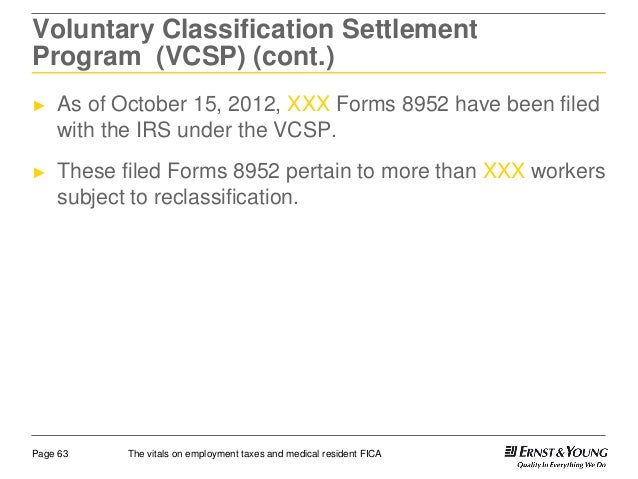 the vitals on employment taxes and medical resident fica 63 638 jpg cb 1354790621 form 8952